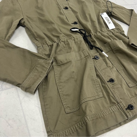 (AB-18) ASKK NY Lazy Jack Jacket In Olive - Picture 3 of 3